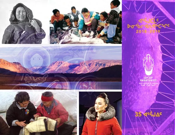 Pauktuutit AnnualReport 2018 2019 Inuktitut cover