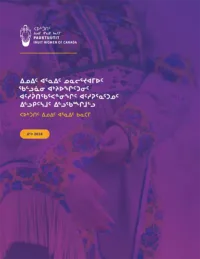 Unique Challenges Faced by Inuit Women in Urban Centres Regarding Housing and Homelessness Cover