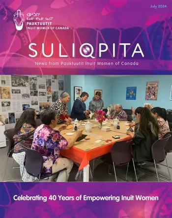 Pauktuutit Suliqpita Newsletter July 2024 Cover