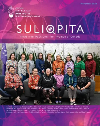 Pauktuutit Suliqpita Newsletter November 2024 Cover