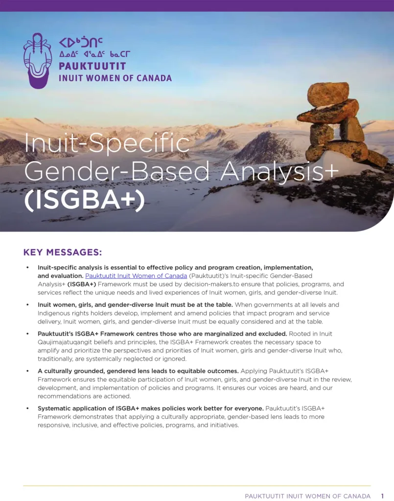 PAUKTUUTIT Brief ISGBA+ EN cover