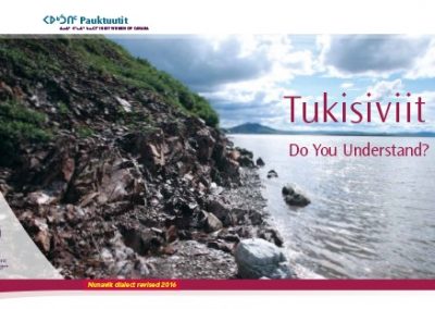 Tukisiviit: Do You Understand? (Revised Dialect)